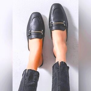 (6)🆕️🔥Call It Spring🔥 Black Slide On Flats/Loafer🥿